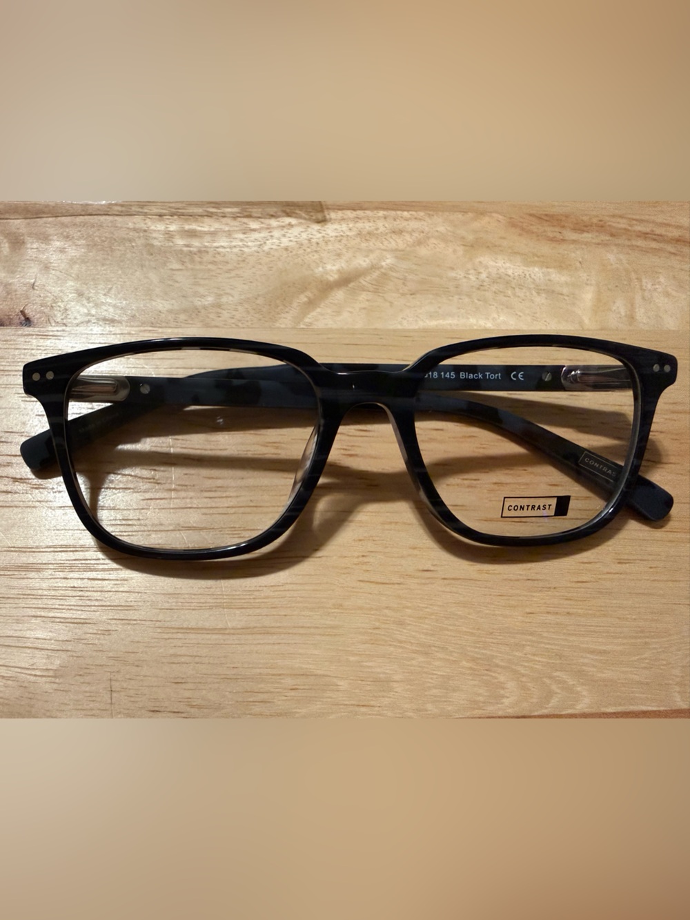 Black Tortoise Men's Eyeglass Frames